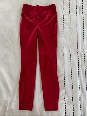 lululemon athletica Bright Red Leggings